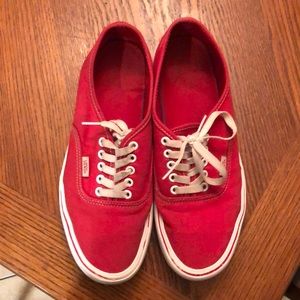 Lite series red classic vans